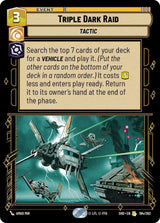 Triple Dark Raid - Star Wars Unlimited