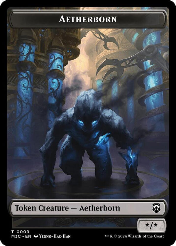Aetherborn // Servo Double-Sided Token - Magic: The Gathering