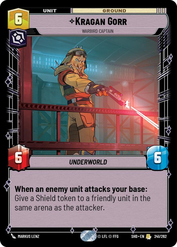 Kragan Gorr - Warbird Captain - Star Wars Unlimited