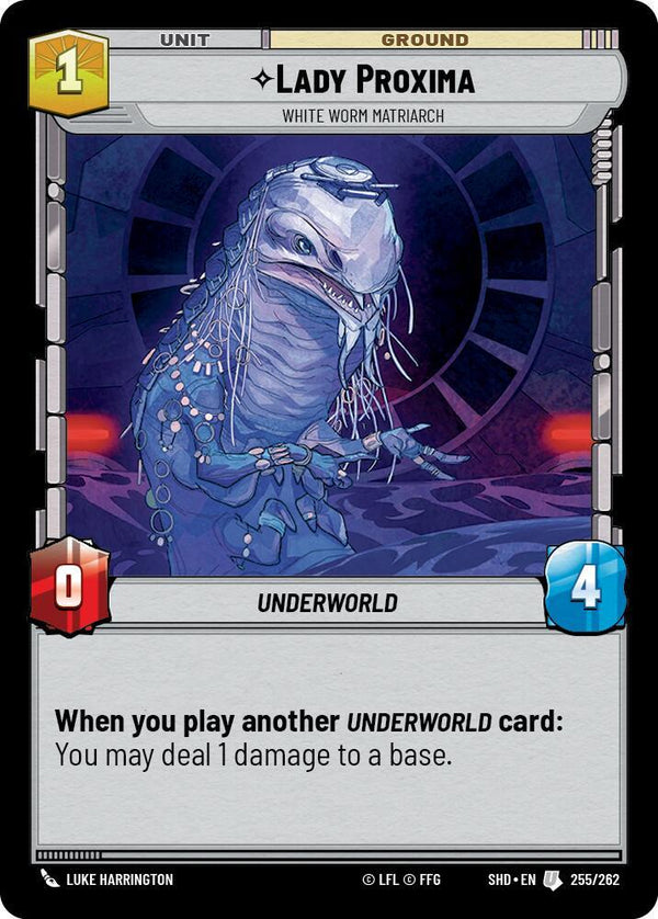 Lady Proxima - White Worm Matriarch - Star Wars Unlimited