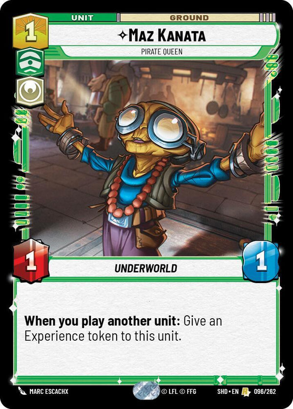 Maz Kanata - Pirate Queen - Star Wars Unlimited