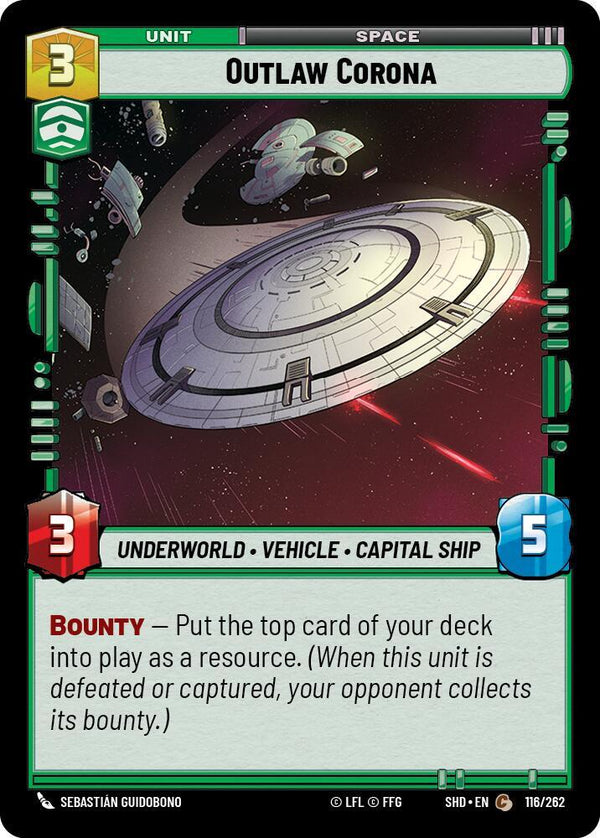 Outlaw Corona - Star Wars Unlimited