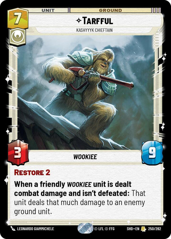 Tarfful - Kashyyyk Chieftain - Star Wars Unlimited