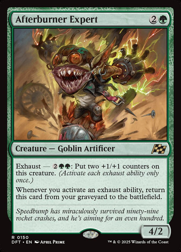 Afterburner Expert - Magic: The Gathering
