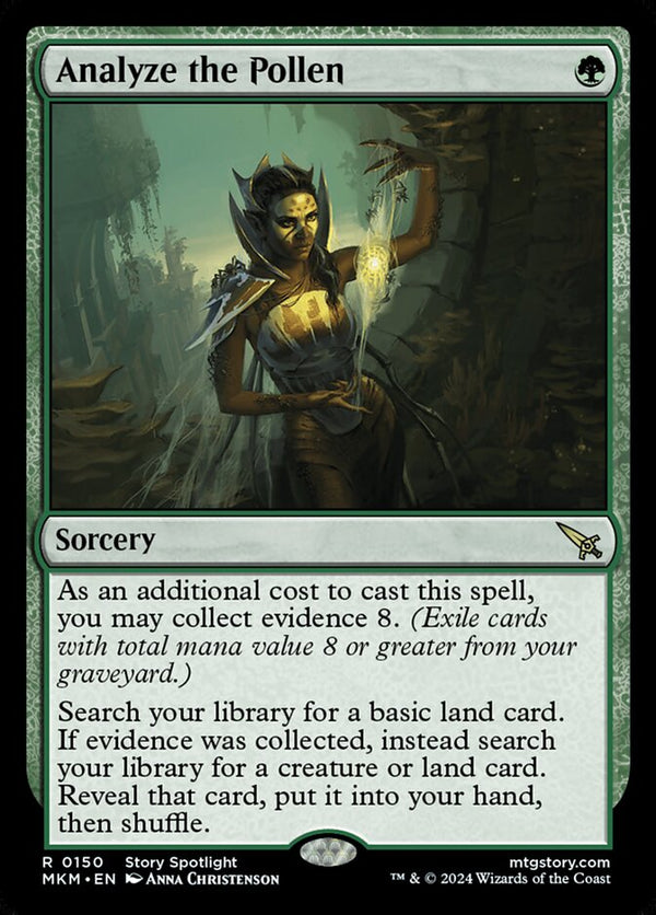 Analyze the Pollen - Magic: The Gathering
