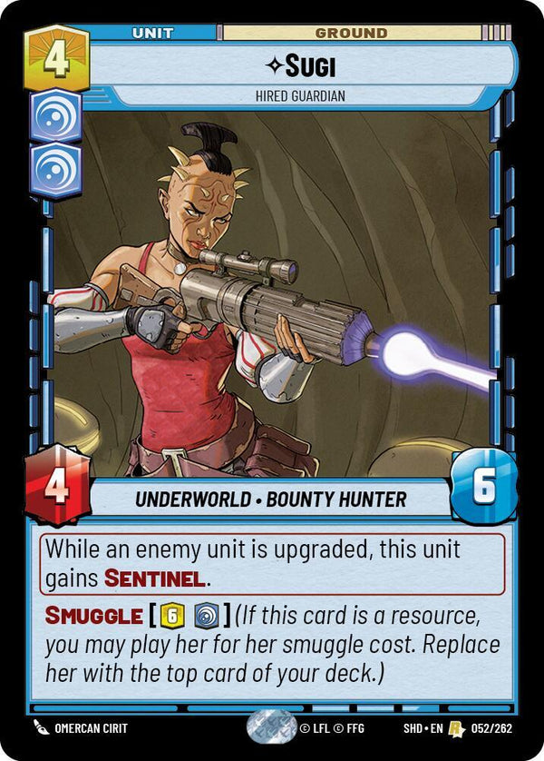Sugi - Hired Guardian (SHD 052/262) - Star Wars Unlimited