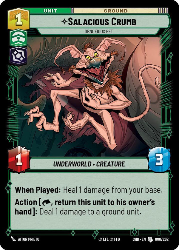 Salacious Crumb - Obnoxious Pet - Star Wars Unlimited