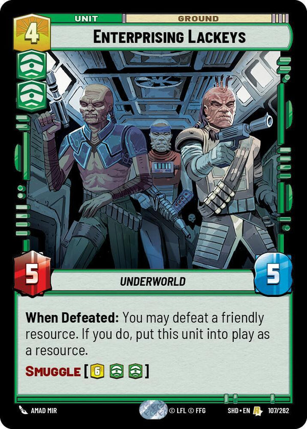 Enterprising Lackeys - Star Wars Unlimited