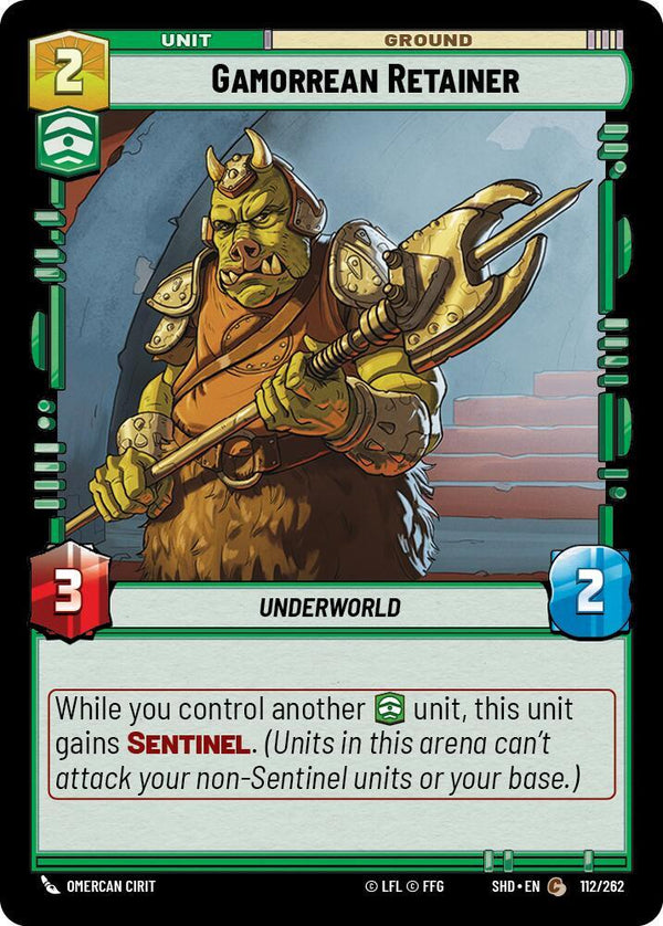 Gamorrean Retainer - Star Wars Unlimited