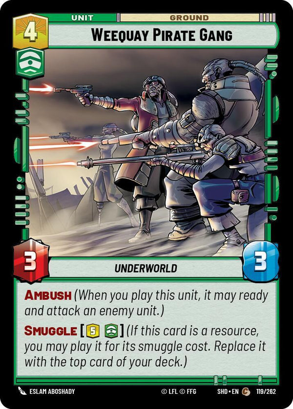Weequay Pirate Gang - Star Wars Unlimited