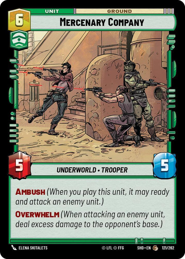 Mercenary Company - Star Wars Unlimited