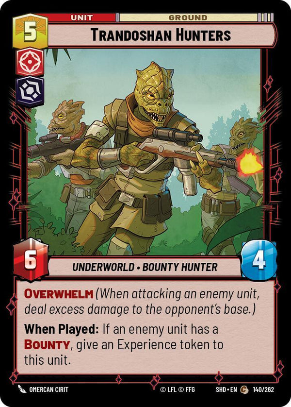 Trandoshan Hunters - Star Wars Unlimited