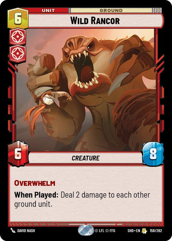 Wild Rancor - Star Wars Unlimited
