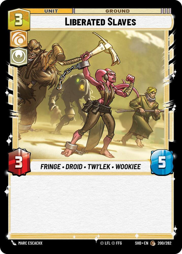 Liberated Slaves - Star Wars Unlimited