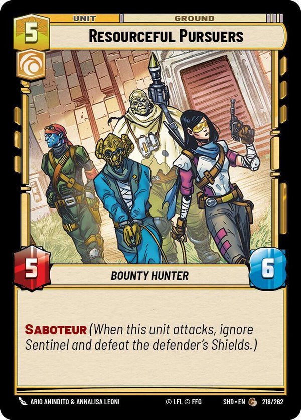 Resourceful Pursuers - Star Wars Unlimited