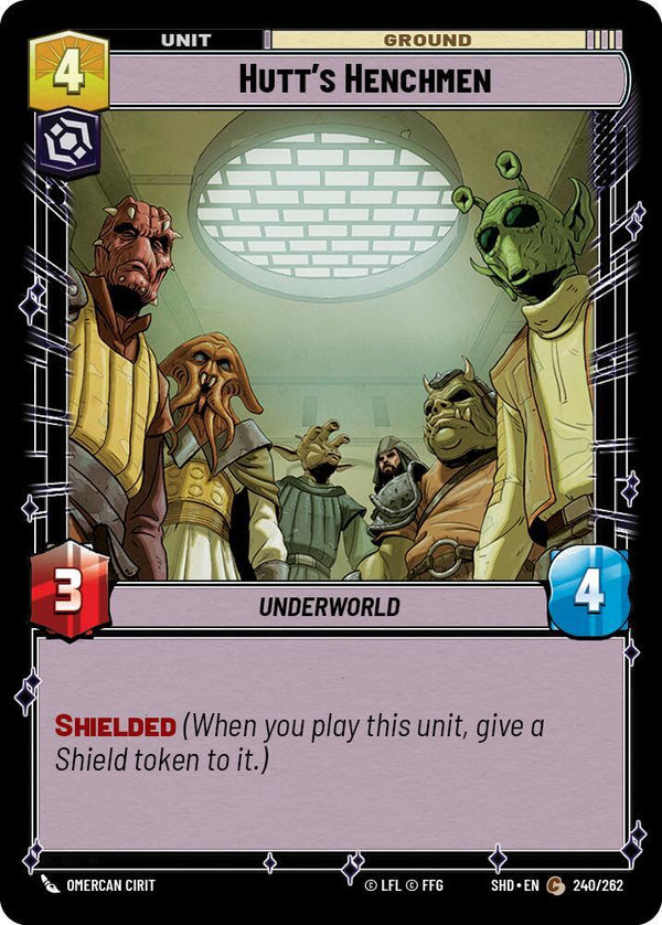 Hutt's Henchmen - Star Wars Unlimited