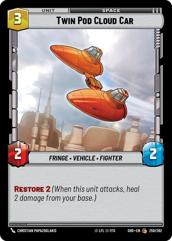 Twin Pod Cloud Car - Star Wars Unlimited