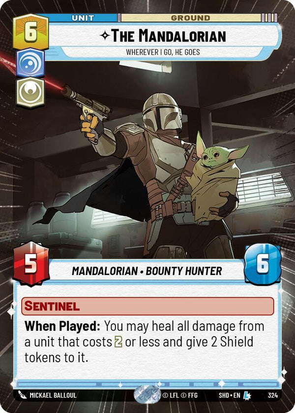 The Mandalorian - Wherever I Go, He Goes (Hyperspace) - Star Wars Unlimited