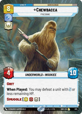 Chewbacca - Pykesbane (Hyperspace) - Star Wars Unlimited