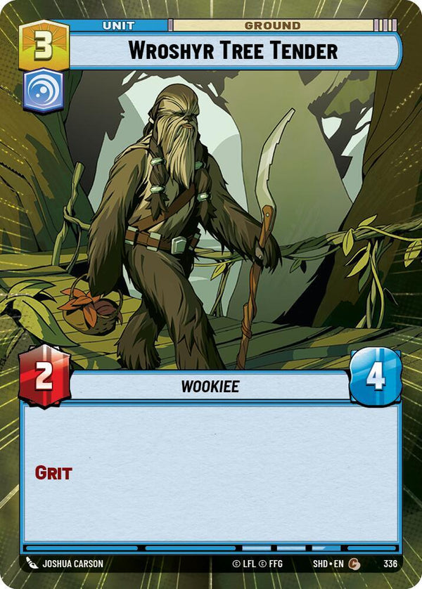 Wroshyr Tree Tender (Hyperspace) - Star Wars Unlimited
