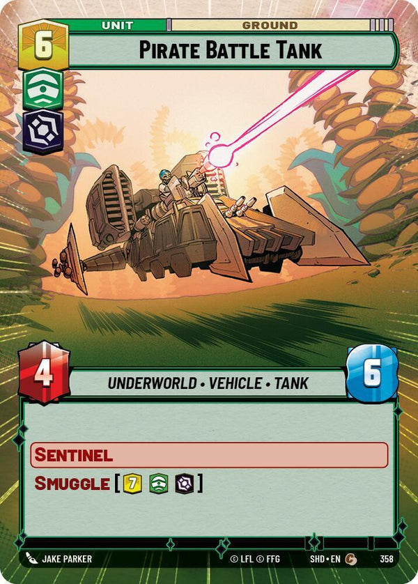 Pirate Battle Tank (Hyperspace) - Star Wars Unlimited