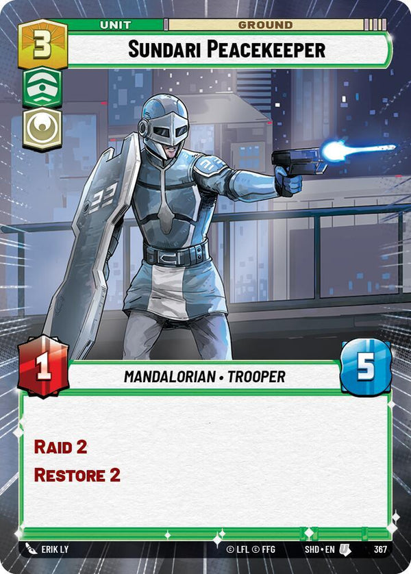 Sundari Peacekeeper (Hyperspace) - Star Wars Unlimited