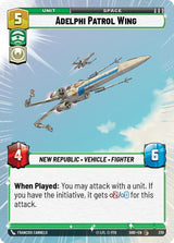 Adelphi Patrol Wing (Hyperspace) - Star Wars Unlimited