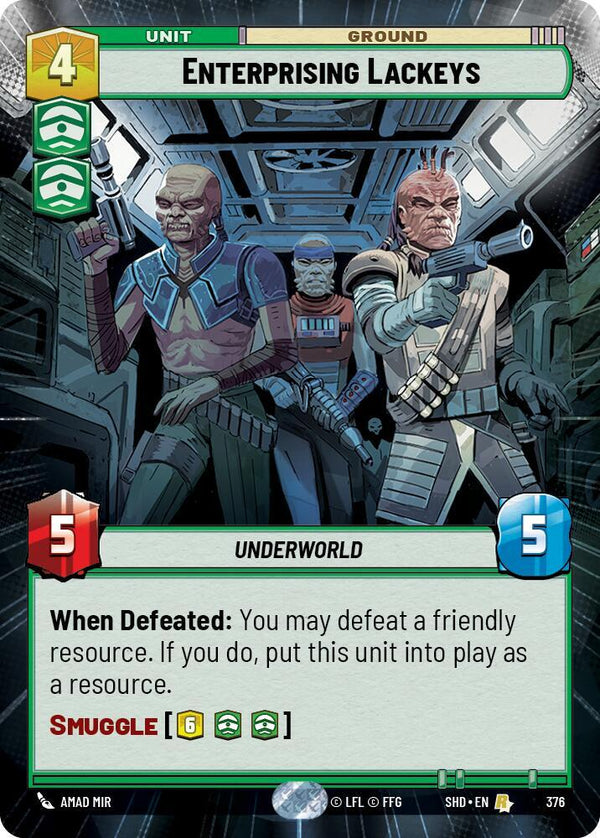 Enterprising Lackeys (Hyperspace) - Star Wars Unlimited