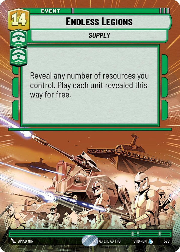Endless Legions (Hyperspace) - Star Wars Unlimited
