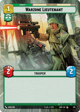 Warzone Lieutenant (Hyperspace) - Star Wars Unlimited