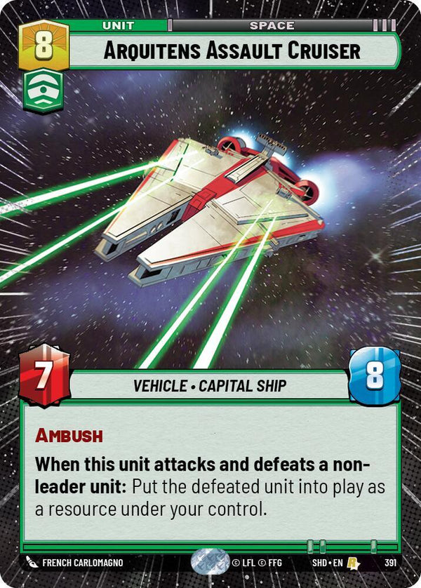 Arquitens Assault Cruiser (Hyperspace) - Star Wars Unlimited