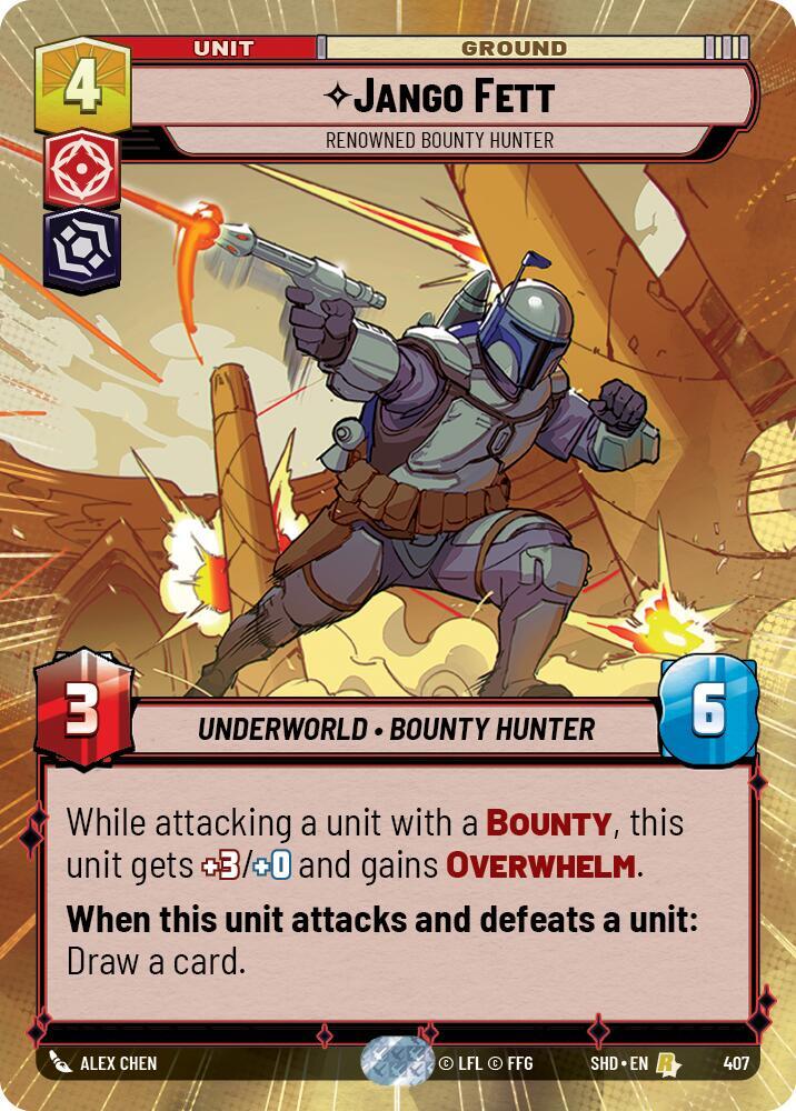 Jango Fett - Renowned Bounty Hunter (Hyperspace)