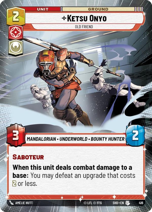 Ketsu Onyo - Old Friend (Hyperspace) - Star Wars Unlimited