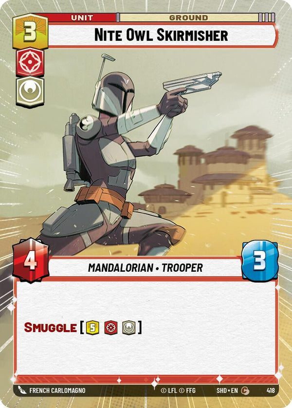 Nite Owl Skirmisher (Hyperspace) - Star Wars Unlimited