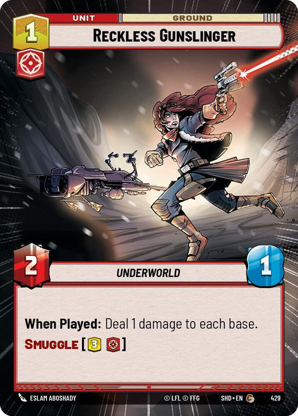 Reckless Gunslinger (Hyperspace) - Star Wars Unlimited