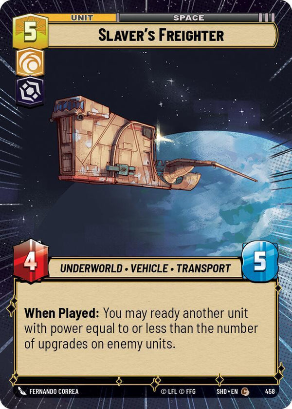 Slaver's Freighter (Hyperspace) - Star Wars Unlimited