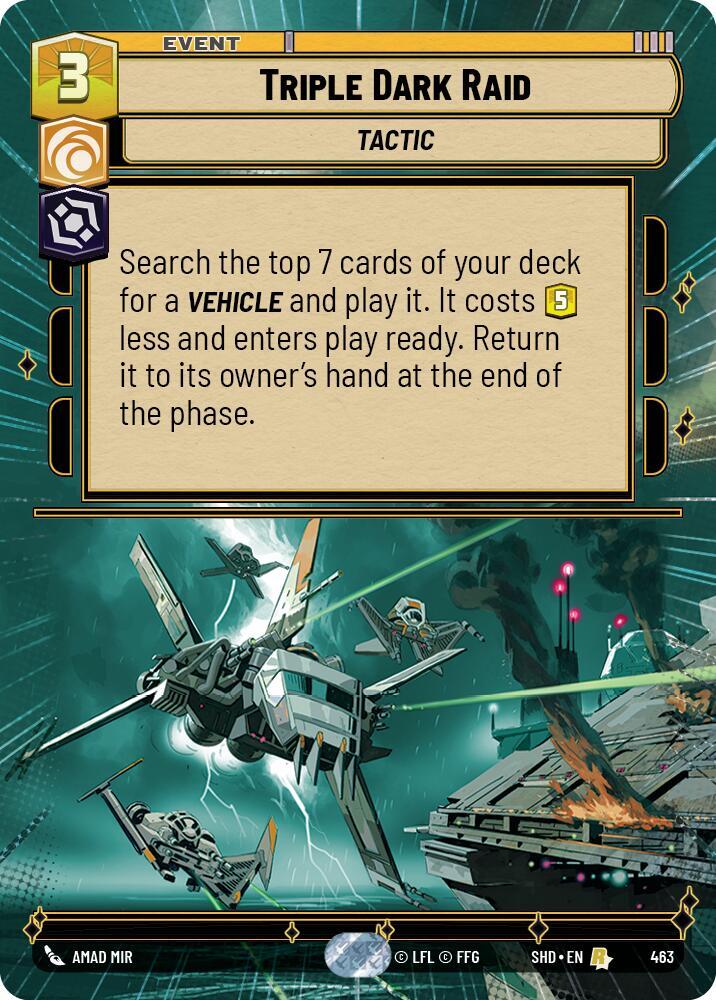 Triple Dark Raid (Hyperspace)