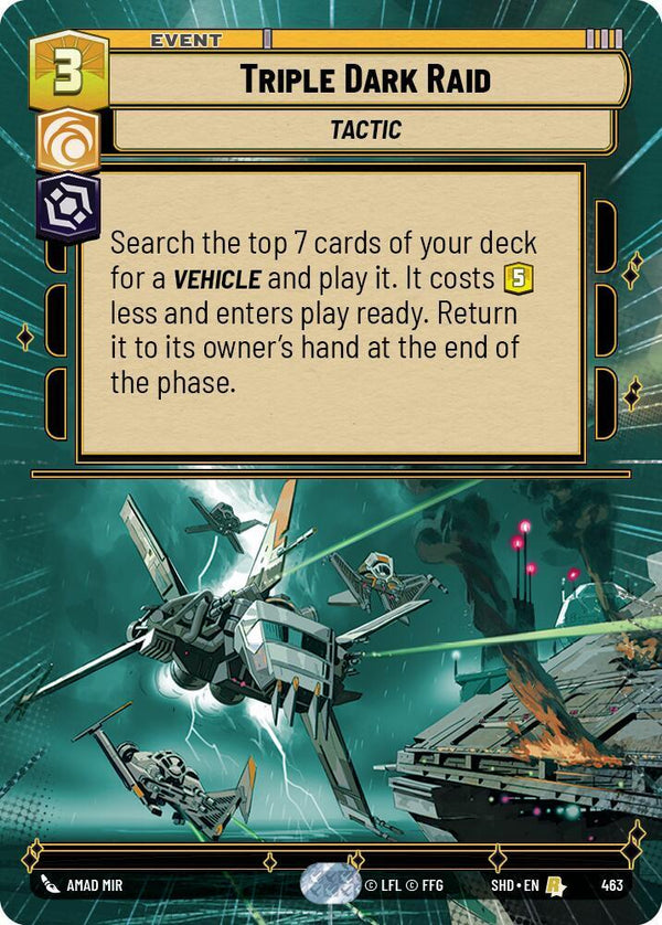 Triple Dark Raid (Hyperspace) - Star Wars Unlimited