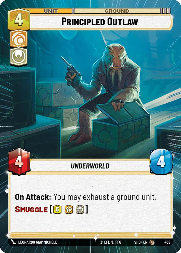Principled Outlaw (Hyperspace) - Star Wars Unlimited