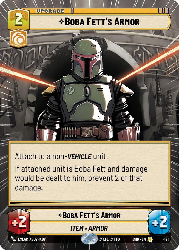 Boba Fett's Armor (Hyperspace) - Star Wars Unlimited