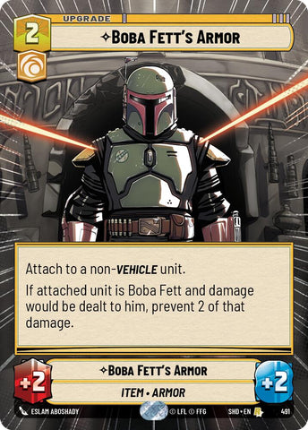 Boba Fett's Armor (Hyperspace) (491) [Shadows of the Galaxy]
