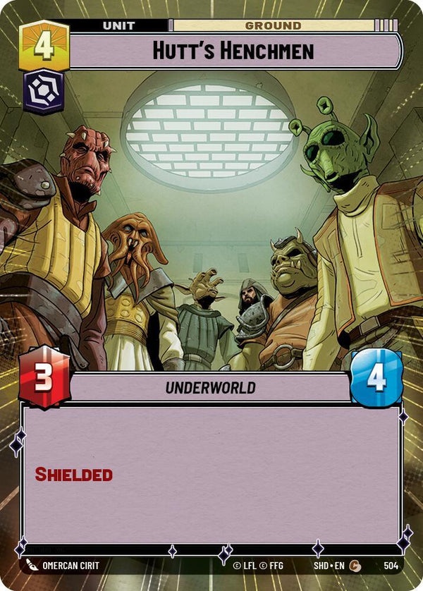 Hutt's Henchmen (Hyperspace) - Star Wars Unlimited