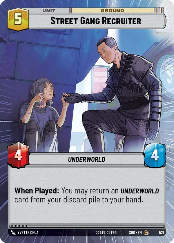 Street Gang Recruiter (Hyperspace) - Star Wars Unlimited
