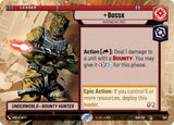 Bossk - Hunting His Prey (Hyperspace) - Star Wars Unlimited