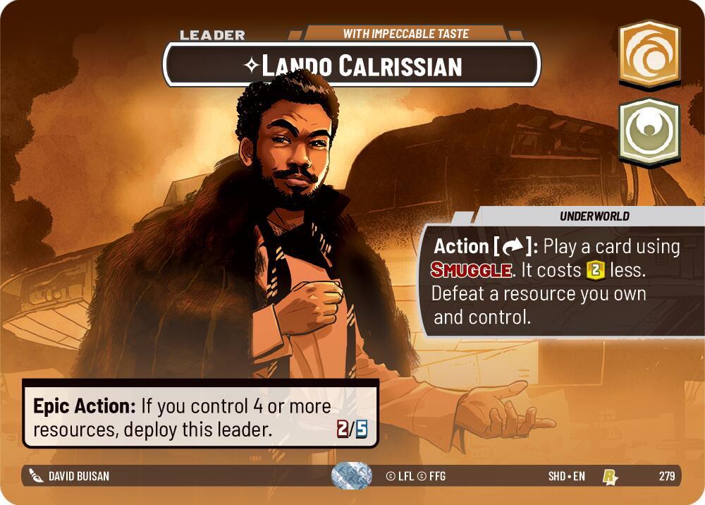 Lando Calrissian - With Impeccable Taste (Showcase)