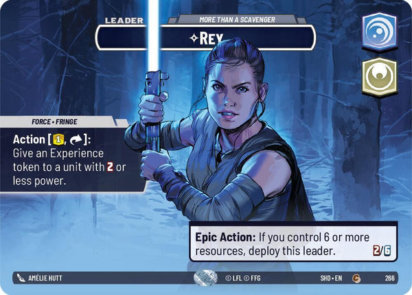 Rey - More Than a Scavenger (Showcase) - Star Wars Unlimited