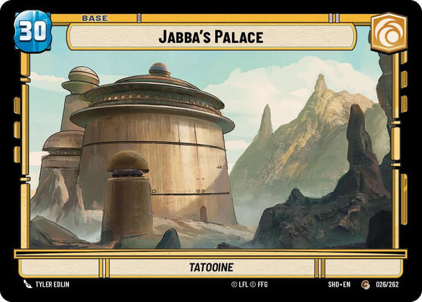 Jabba's Palace // Shield - Star Wars Unlimited