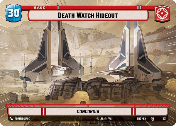 Death Watch Hideout // Shield (Hyperspace) - Star Wars Unlimited