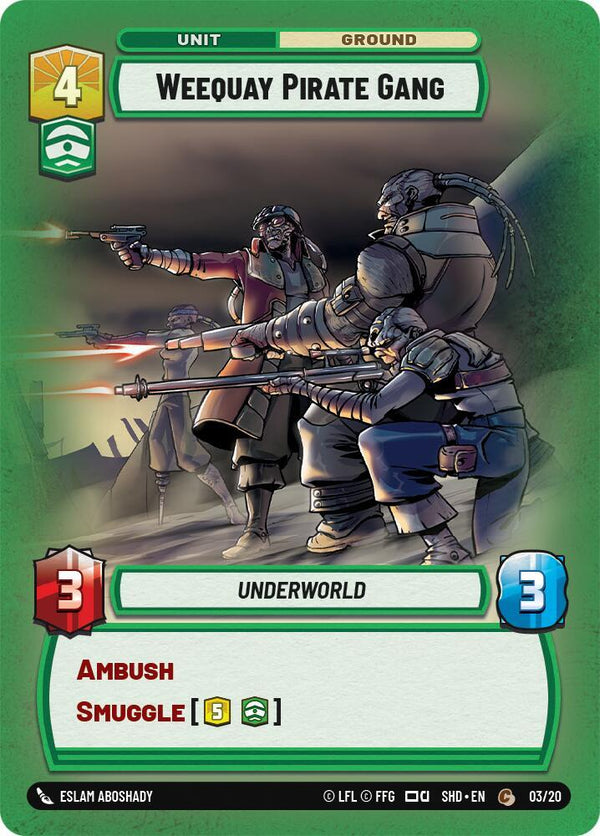 Weequay Pirate Gang - Star Wars Unlimited