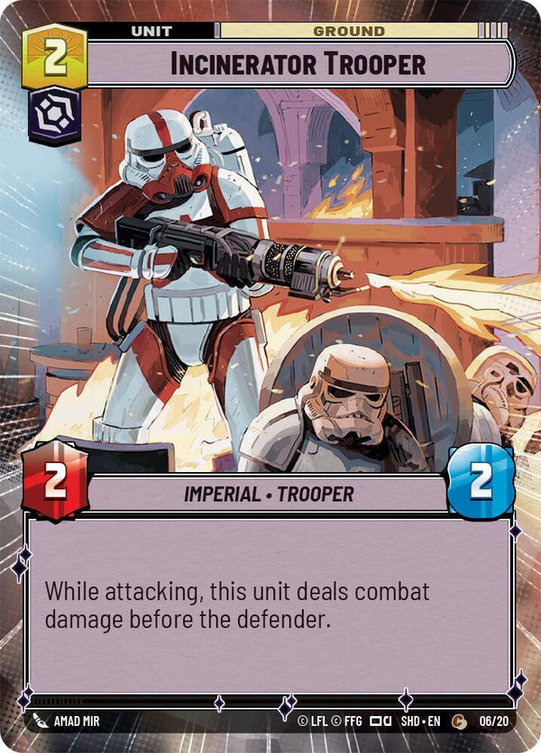 Incinerator Trooper (Hyperspace) - Star Wars Unlimited